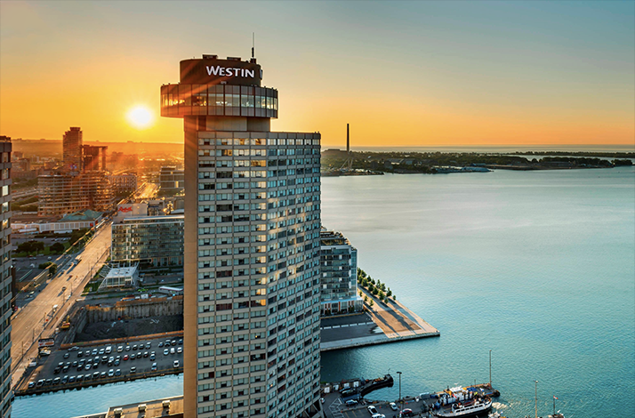 Westin hotel in Toronto, Canada.