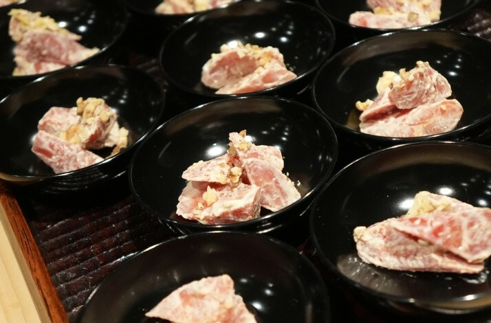 An assortment of delicious Japanese served at THE GALLERY by odo 