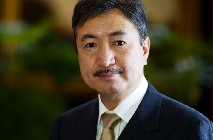 Representative of Daishichi Sake Brewery, featured partner for Chef Hiroki Odo's sake-paired tasting experience.