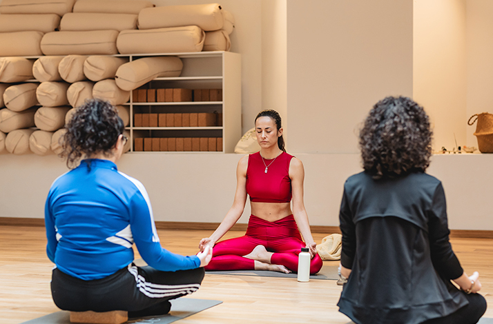 Find balance with a private yoga and meditation masterclass in Milan