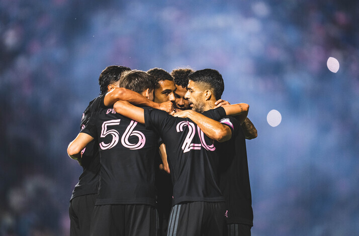 Step onto the pitch after an Inter Miami CF match