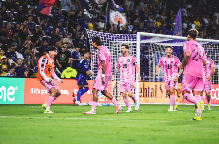 Watch warm-ups from the pitch before an Inter Miami CF game