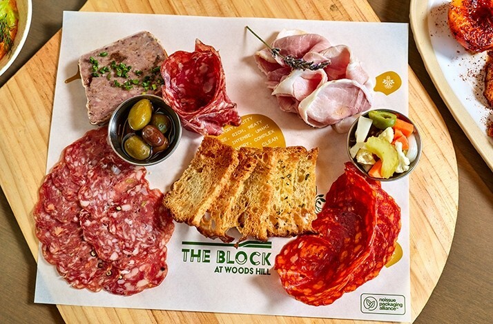 Selection of the best New England produce served at Woods Hill Pier 4.