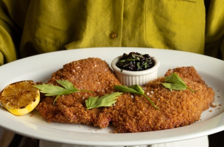 Traditional cutlets served at Trudie's Tavern.