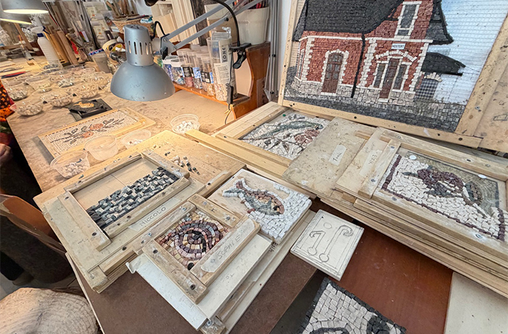 Visit master artisans on an expert-led tour of Rome