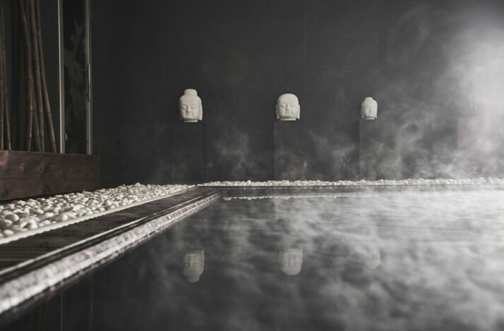 Steamy private spa session at Finca El Cortiñal.