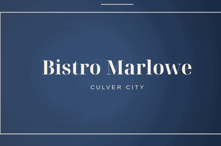 Bistro Marlowe: In Culver City, California (1)