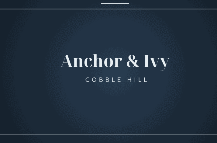 Anchor &amp; Ivy: In Brooklyn, New York (1)