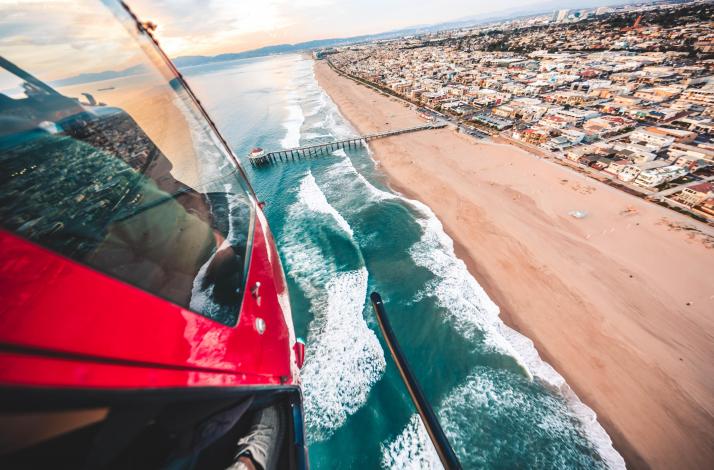 VIP Private Helicopter Tour of LA from Santa Monica: In Santa Monica, California (1)