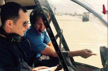 Couples Helicopter Flight Lesson Experience: Long Beach, California