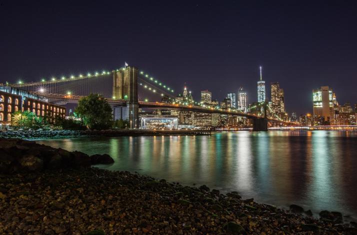Night Photography Lesson: Brooklyn Bridge and Dumbo: In Brooklyn, New York (1)