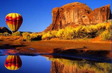 Balloon Flight over The Grand Canyon: Grand Canyon Village, Arizona