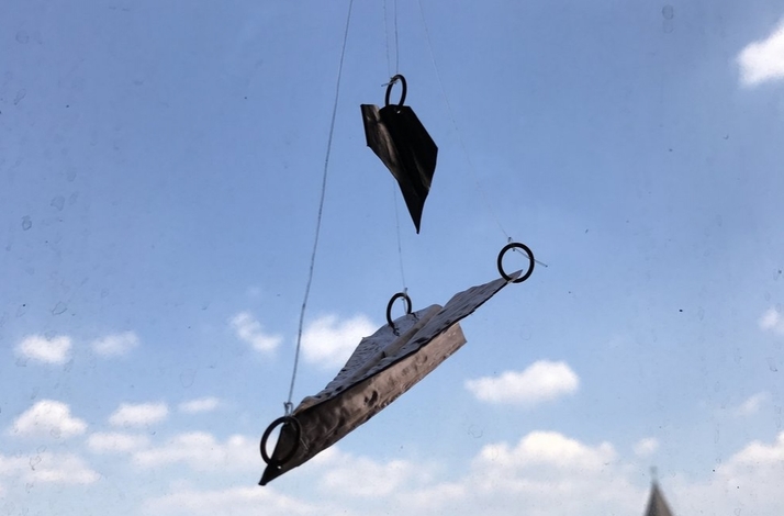 Fold Forming Airplane: Parent and Child Private Workshop with Artisan Metalsmith: In Hoboken, New Jersey (1)