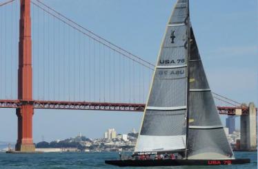 Charter the 85-Foot 20-Person USA 76 Challenger Boat from the 2003 Yacht Races: San Francisco, California
