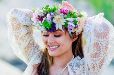 Private Flower Crown Making Workshop : San Francisco, California