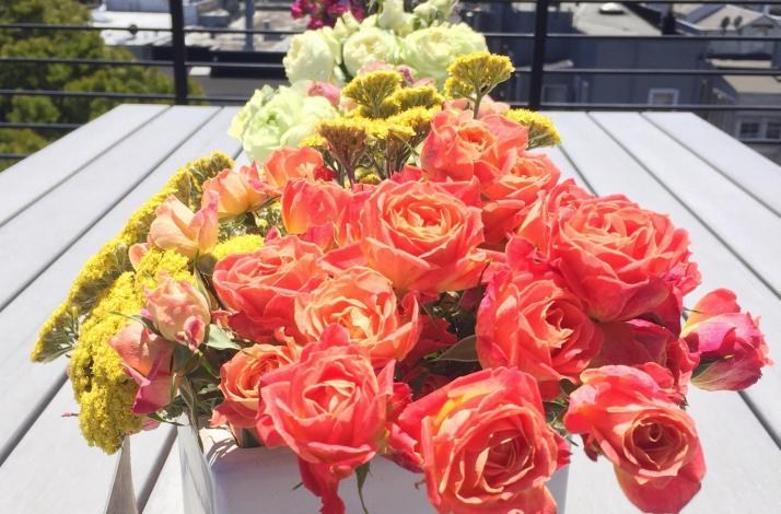 Private Floral Centerpiece and Flower Arranging Workshop with SF Flower Mart Tour: In San Francisco, California (1)