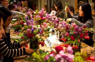 Private Floral Design Class at FlowerSchool New York: New York, New York