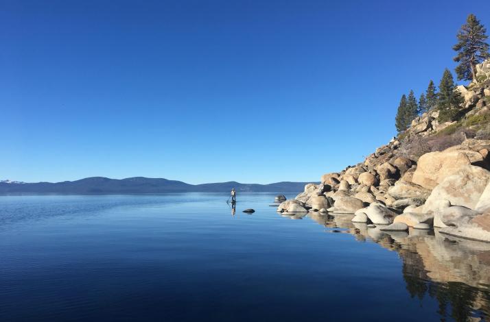 Locals' Secret: Lake Tahoe Offseason Stand-Up Paddling Tour and Private Beach Picnic: In South Lake Tahoe, California (1)