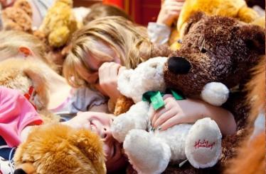 Indulge your kids' dreams for a night at Hamleys famed toy store: Prague, Czech Republic