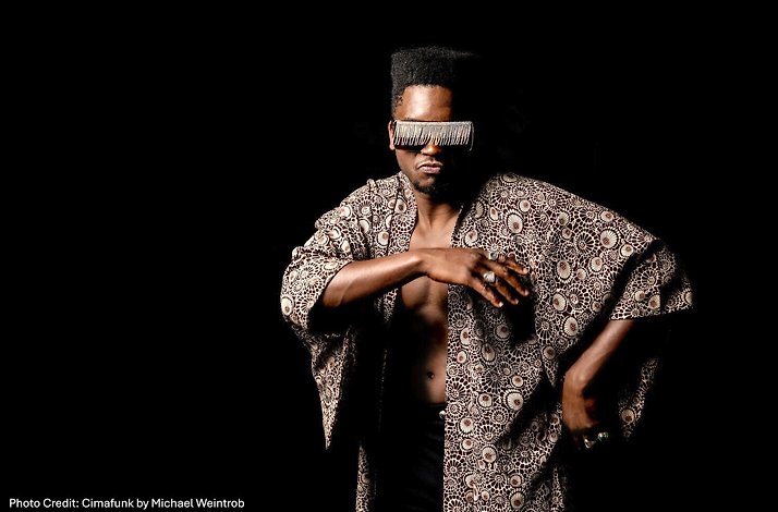 Promotional poster for Afro-Cuban artist Cimafunk.© Michael Weintrob