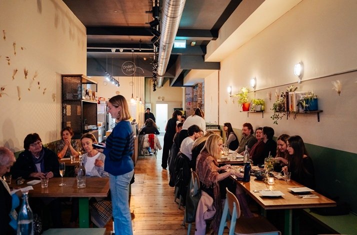 Inside of Tang Restaurant.