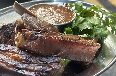 The dish prepared at the Achara .