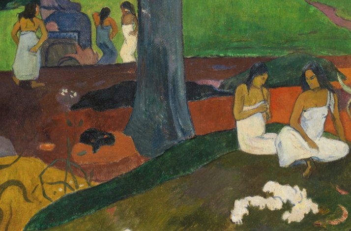 Paul Gauguin's Mata Mua art piece.