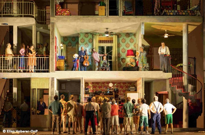 Performance of Il Barbiere di Siviglia at Teatro Real. Photo by Elisa Haberer
