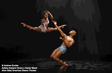 Ashley Kaylynn Green y Xavier Mack. Alvin Ailey American Dance Theater © Andrew Eccles
