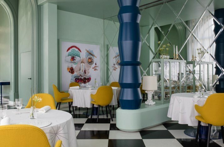 Paco Roncero Restaurante interior designed by Jaime Hayón.