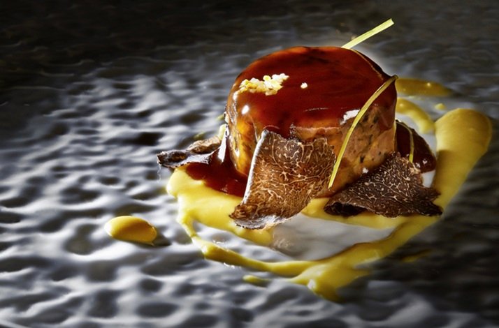 One of the Chef Paco Roncero’s gourmet dishes.