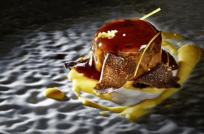 One of the Chef Paco Roncero’s gourmet dishes.