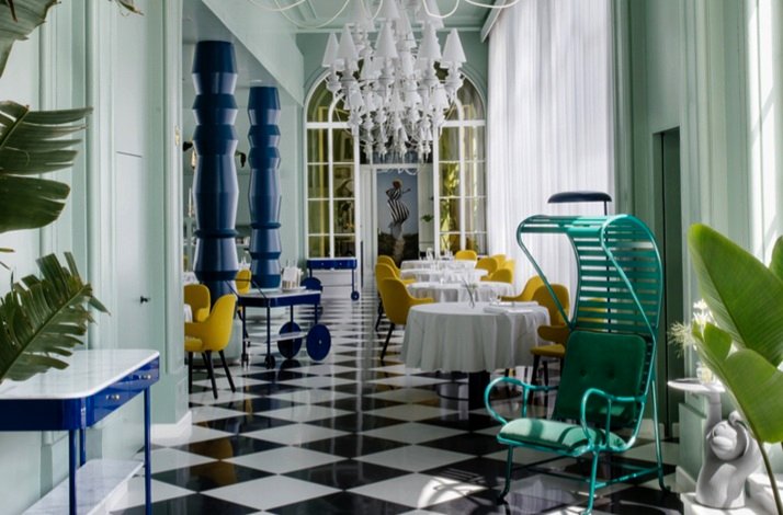 Paco Roncero Restaurante interior designed by Jaime Hayón