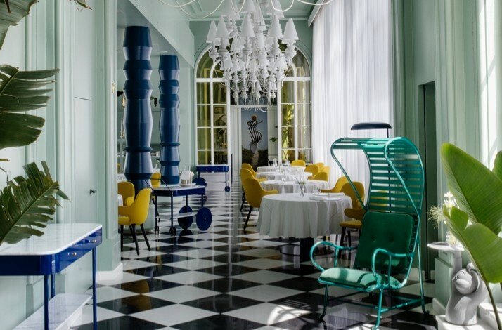 Paco Roncero Restaurante interior designed by Jaime Hayón