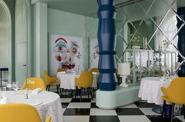 Paco Roncero Restaurante interior designed by Jaime Hayón.