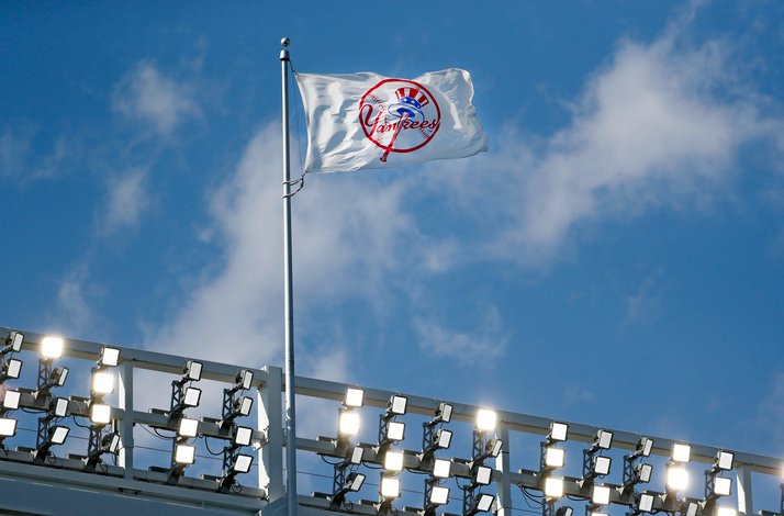 The flag of the Yankees.