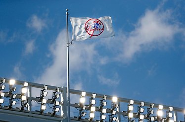 The flag of the Yankees.