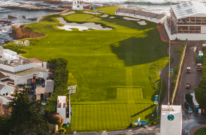 Spyglass Hill Golf Course in Pebble Beach, California.