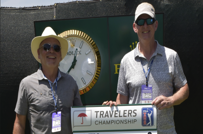 Guests of the Travelers Championship.