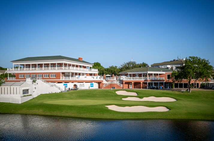 View on the Colonial Country Club. and its territory.