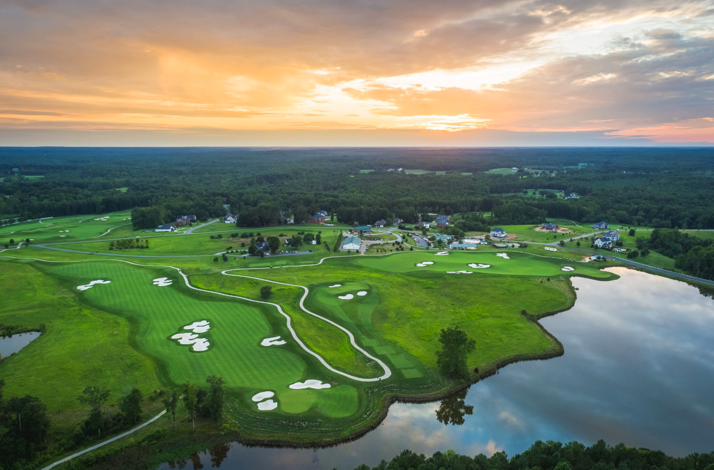 Aerial view of The Federal Club