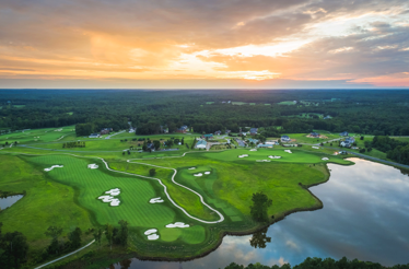 Aerial view of The Federal Club