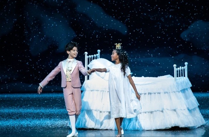 An scene from the New York City Ballet's Production of 