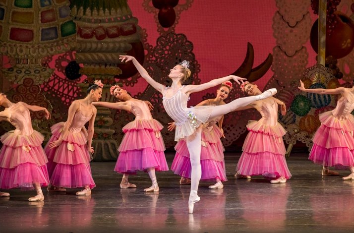 An Scene from a Ballet performance from The Nutcracker