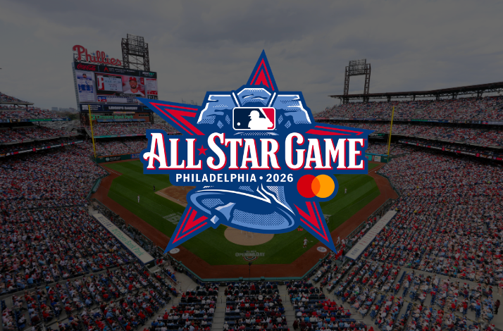 All-Star Game logo with Citizens Bank Park in the background.