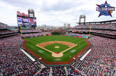 Citizens Bank Park during the 2026 MLB All-Star Game in Philadelphia.