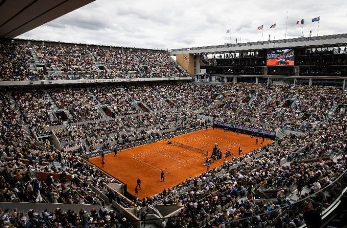 Stade Roland Garros in Paris, France, home of the French Open tennis tournament.