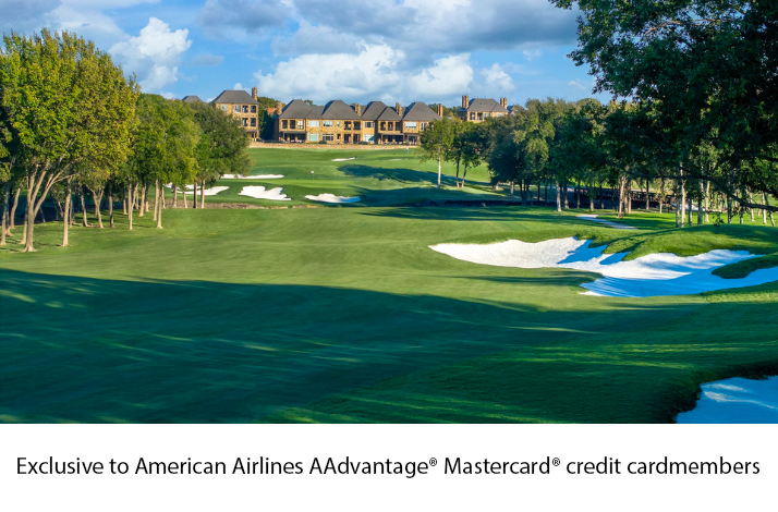 Golf field with sand bunkers at TPC Craig Ranch.