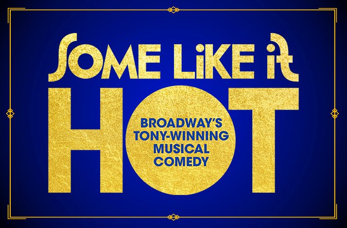 Promotional poster for ‘Some like it hot‘ musical.