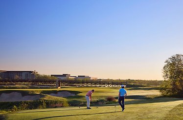 People golfing at Omni PGA Frisco.